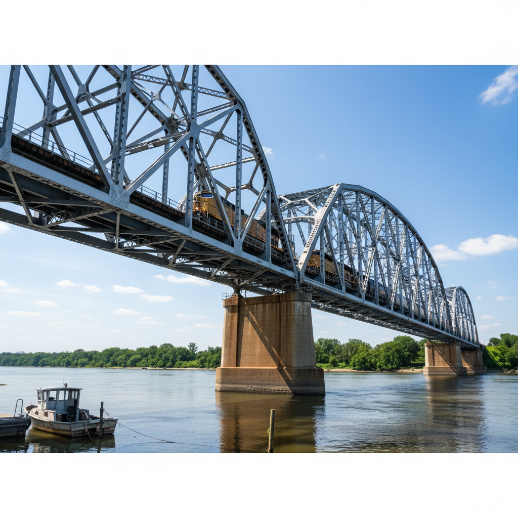 Truss bridge structure